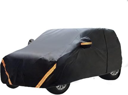 Sportage SUV 2019-2024 Ile Uyumlu Araba Brandası, Rüzgar Geçirmez Su Geçirmez Ve Kir Geçirmez Koruyucu Kılıf(Black)