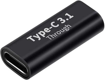3352 Type C Usb 3.1 Dişi Çevirici Dönüştürücü Adaptör Type C Dişi To Type C DiSi 3.1 Yüksek Hızlı Veri Aktarım Desteği (10Gbps) Çift Yönlü Çalışma Alüminyum Alaşımlı Kaliteli Malzeme