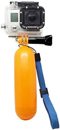 Tüm Aksiyon Kameralara Uyumlu Bobber Şamandıra Yüzen Tutacak Unisex, Sarı, Tek Beden