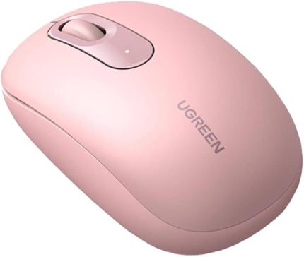 2400DPI 2.4Ghz Wireless Kablosuz Sessiz Mouse Pembe