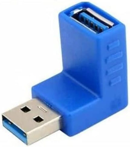 5018 Usb 3.0 Dirsek 90 Derece Bağlantı Çevirici Dönüştürücü
