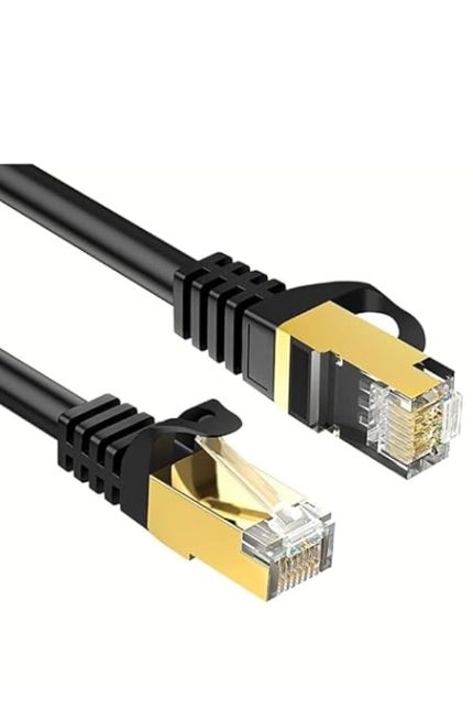 Lan Internet Data Modem Kablosu (Cat 7 Ethernet Modem Rj45 Uçlu Jacklı Network Adsl) (3 METRE)