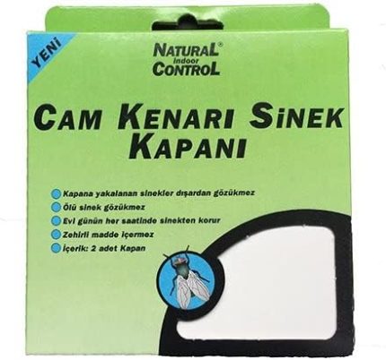 SİNEK KAPANI CAM KENARI -/ 2'Lİ PAKET