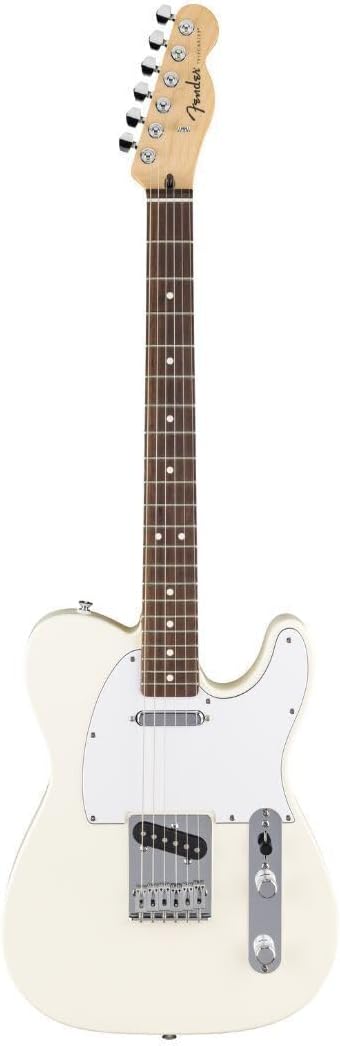 Standard Telecaster Olympic White - Indian Laurel Elektro Gitar