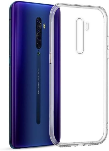 uyumlu Şeffaf Clear Silikon Yüksek Kalite Darbeye Dayanıklı Şık Telefon Kılıfı (Oppo Reno 2Z)