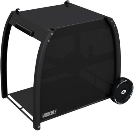 Minichef Barbekü Standı ve Taşıma Arabası