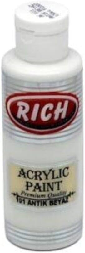 Master Acrylic Antik Beyaz 120 cc Akrilik Boya 101