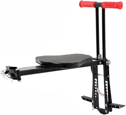 Çocuk Bisiklet Koltuğu Fro Mou ycle Koltuk Katlanabil Güvenli Bebek Cha Çocuk Taşıyıcısı Yürümeye Başlayan Çocuk İçin Saplı Pedal Siyah