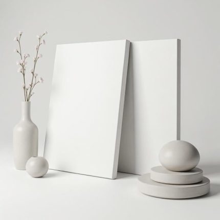 set ressam tuvali boyamak için 70x100 cm büyüklüğünde