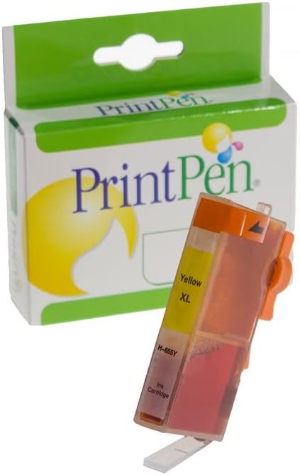 655 (CZ112AE) Sarı Muadil Mürekkep Kartuşu