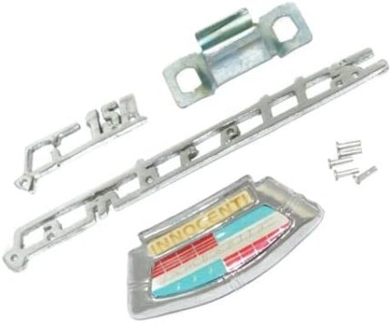 Lambretta LI 150 Scooter için Uygun Yeni Monogram Kiti Rozet Seti Logo Seti