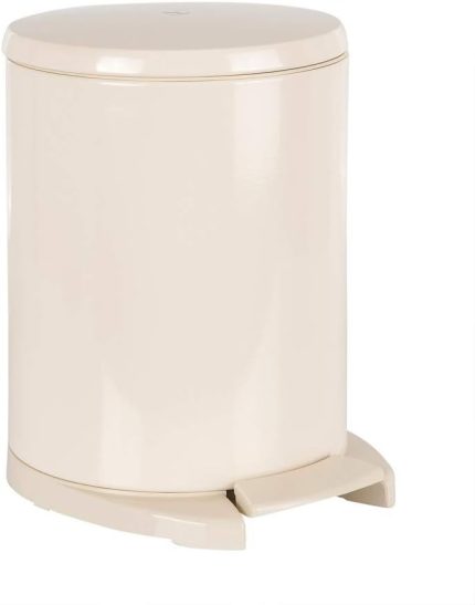 Cigo Pedallı Çöp Kovası 6Lt Bej İç Kısım Bej M-E41-09-09