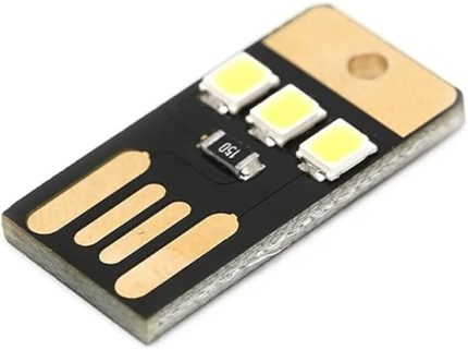 Usb Led Lamba Modülü Mini Çok İnce Led Işık Kamp Gece Lambası