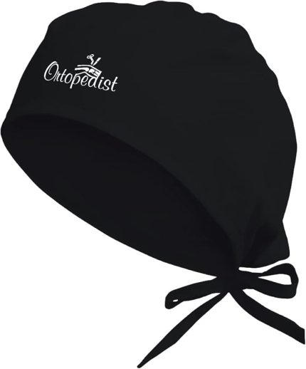 Trend Ortopedist Bonesi Özel Tasarım Doktor Bonesi Hastane Cerrahi Bone Siyah