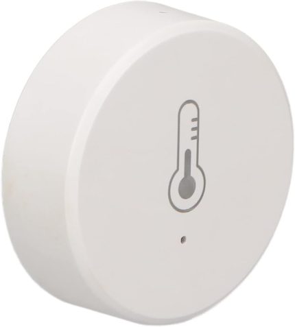 Sıcaklık Nem Sensörü, İç Mekan Dış Mekan Kablosuz Higrometre Termometre Monitörü Otomatik Alarm, Uygulama Kontrolü, Zigbee Bağlantısı Için, Ev, Depo, Ofis Için