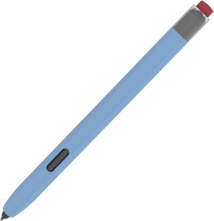 Samsung Galaxy Tab S Pen Kılıf Retro Style Mat Silikon Mavi [Galaxy Tab S Pen ile Uyumlu Kılıf - Mavi]