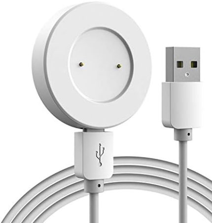 Huawei Watch GT - Honor Watch Magic Manyetik Şarj Aygıtlı USB Kablo Beyaz - Model AL2362