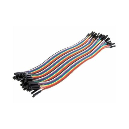 40 Adet Dişi-Dişi Jumper Kablo 20 Cm
