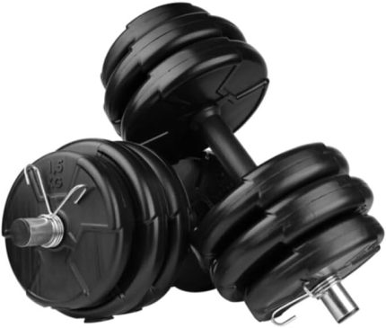 Spor 17 KG Dambıl Seti Ve Ağırlık Seti Vücut Geliştirme Aleti