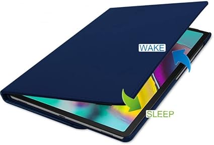 Samsung Galaxy Tab A8 10.5 SM-X200 ile Uyumlu Kılıf 360 Derece Dönen Standlı PU Deri Kapaklı - Siyah - Görsel 5