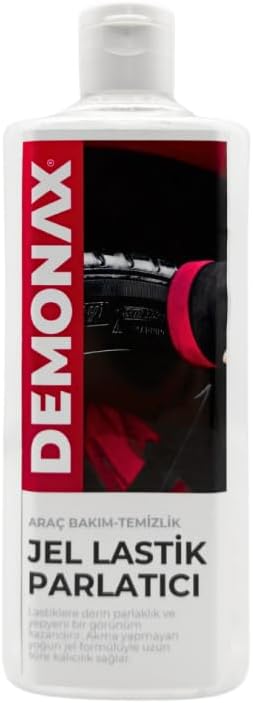 Jel Lastik Parlatıcı, 400ML, Yüksek Parlaklık, Uzun Süre Kalıcı