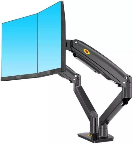 Bayou NB G35 Çift Kol Amortisörlü Monitör Tutucu Stand 22-32