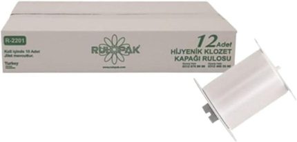 Sensörlu Hijyenik Klozet Kapağı Rulosu - 12 Adet,1434