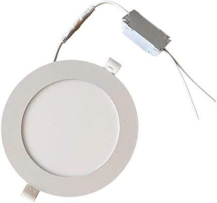 Sıva Altı LED Panel - 6W, 9W, 12W, 15W, 18W, Beyaz Işık, Alüminyum Kasa, Modern Tasarım, Enerji Verimli (1, 12W)