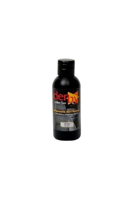 Deri Döşeme Araç Direksiyon ve Koltuk Boyası 100 ML Siyah