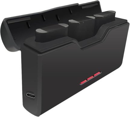 ZV1 DSC-RX100 ve Diğer Kameralar için Şarj Cihazı, Sony ZV1 DSC Kamera ile Uyumlu 3 Kanal USB Type-C Şarj Cihazı Sony ZV1 DSC RX100 Kamera ile Uyumlu