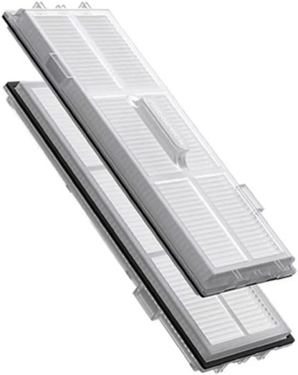 Roborock S7 ve S8 serisi için Hepa filtre (2'li set) | S8, S7, S7+, S7 MaxV, MaxV+, S7 MaxV Ultra ile uyumlu | Toz, polen ve hayvan tüylerine karşı etkili hava filtresi | orijinal yedek