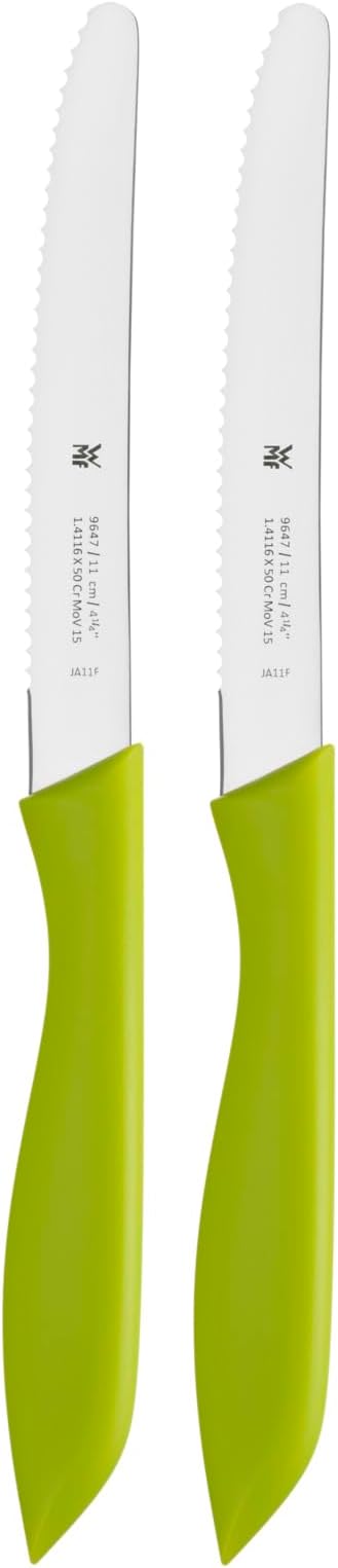 2'li Yeşil Tırtıklı Soyma Bıçağı Seti