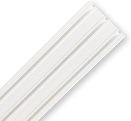 3 Raylı Korniş Perde Rayı Kaliteli Sağlam Ambalaj (280 CM)