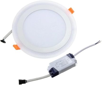 Adet Çift Renkli Hero Led Panel 6+3 Watt 14,5 Cm Mavi - Beyaz Iki Renkli Tavan Spot Lambası