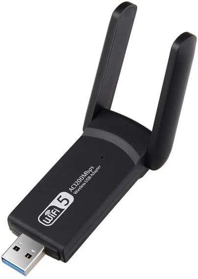 AL-WF5 Usb 3.0 Dual Band 1300mhz Çift Anten Kablosuz Adaptör