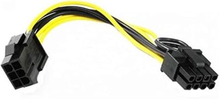 4295 Pcie 8 Pin (6+2) Pci-e Ekran Kartı Power Güç Çevirici Dönüştürücü Adaptör