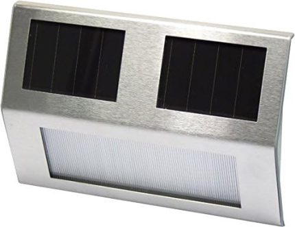 Goldfinch Solar Bahçe Işık, çelik, gümüş