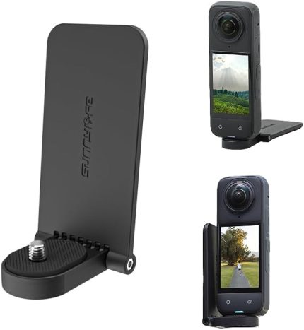 Manyetik braketi Insta360 X5/X4 kamera hızlı bırakma tabanı standı manyetik montaj braketi ayarlanabilir çok fonksiyonlu masaüstü tabanı Insta 360 X5/X4 aksesuarları