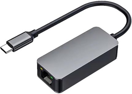 PX-4752 Type C To Gigabit Ethernet, Type C to RJ45 10/100/1000/2500Mbps Gigabit İnternet Çevirici, TypeC to Ethernet Dönüştürücü Adaptör