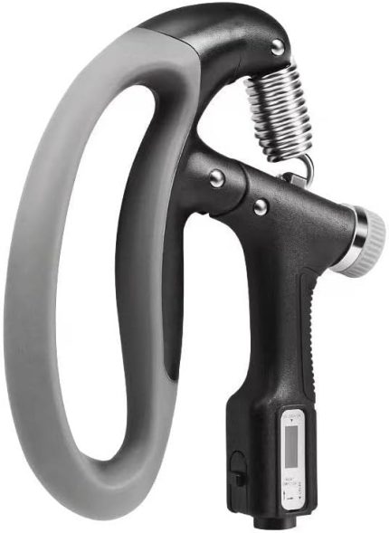 4 10-100kg Otomatik Sayaçlı Ayarlanabilir El Yayı Bilek Kol Parmak Güçlendirici