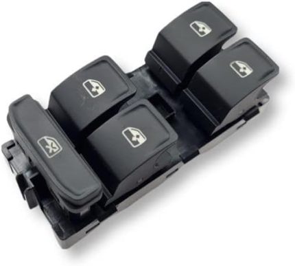 Ön Sol Cam Düğme Takımı Dörtlü 5G0959857F Seat Leon MK3 ile uyumlu 2013-2020