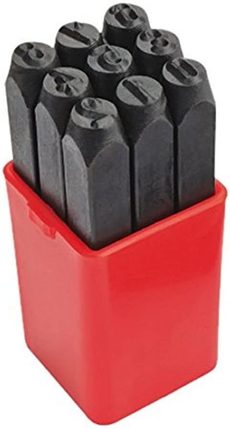 Mannesmann Zımba Numaraları Din 1451, 10 Mm, M 245-10 - Görsel 3