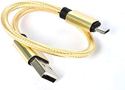 Cm Halat Micro Usb Kablo Gold