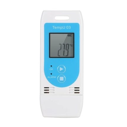 Sıcaklık Nem Veri Kaydedici Yeniden Kullanılabilir RH TEMP Datalogger Nem Sıcaklık Ölçer 32.000 Kapasitesi ile Depolama Taşıma İzleme Otomatik Rapor Oluşturma Sürücü Gerektirmez