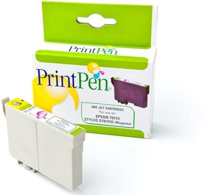 EPSON T0713 Macenta Muadil Mürekkep Kartuşu