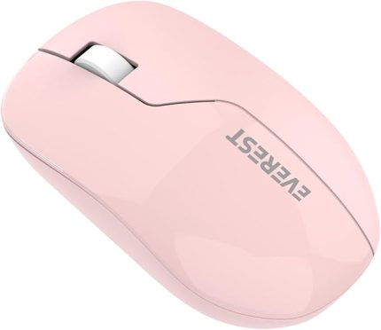 SMW-973 Pembe Usb 2.4Ghz Gölge Desenli Kablosuz Mouse (PEMBE/PEMBE)