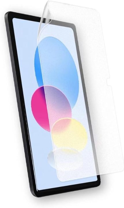 iPad 10.9 2022 (10.Nesil) Kağıt Hisli Mat İle Uyumlu Davin Paper Like Tablet Ekran Koruyucu, Renksiz
