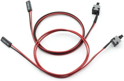 Uzun Kasa Start Power Butonu Kablolu 1.5 metre