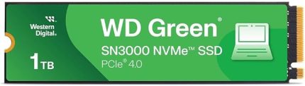 Digital Green SN3000 NVMe 1 TB (5.000 MB/sn'ye kadar okuma 4.000 MB/sn'ye kadar yazma) - WDS100T4G0E