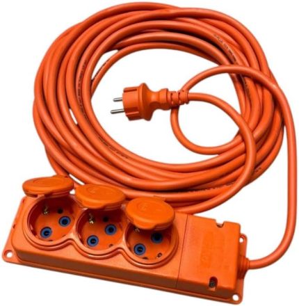 Metre 3’lü Uzatma Kablosu – 3x2,5mm² Kablo Kesiti, IP44 Koruma, Seyyar Priz, Dış Mekan Uyumlu, Güçlü ve Dayanıklı Yapı Bylion